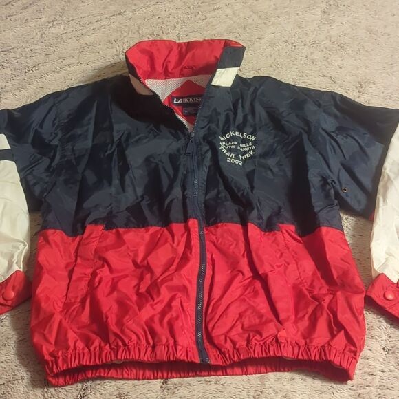 LA Loving Windbreaker Water-Resistant Raincoat with Hide Away Hood Collar - Picture 1 of 7